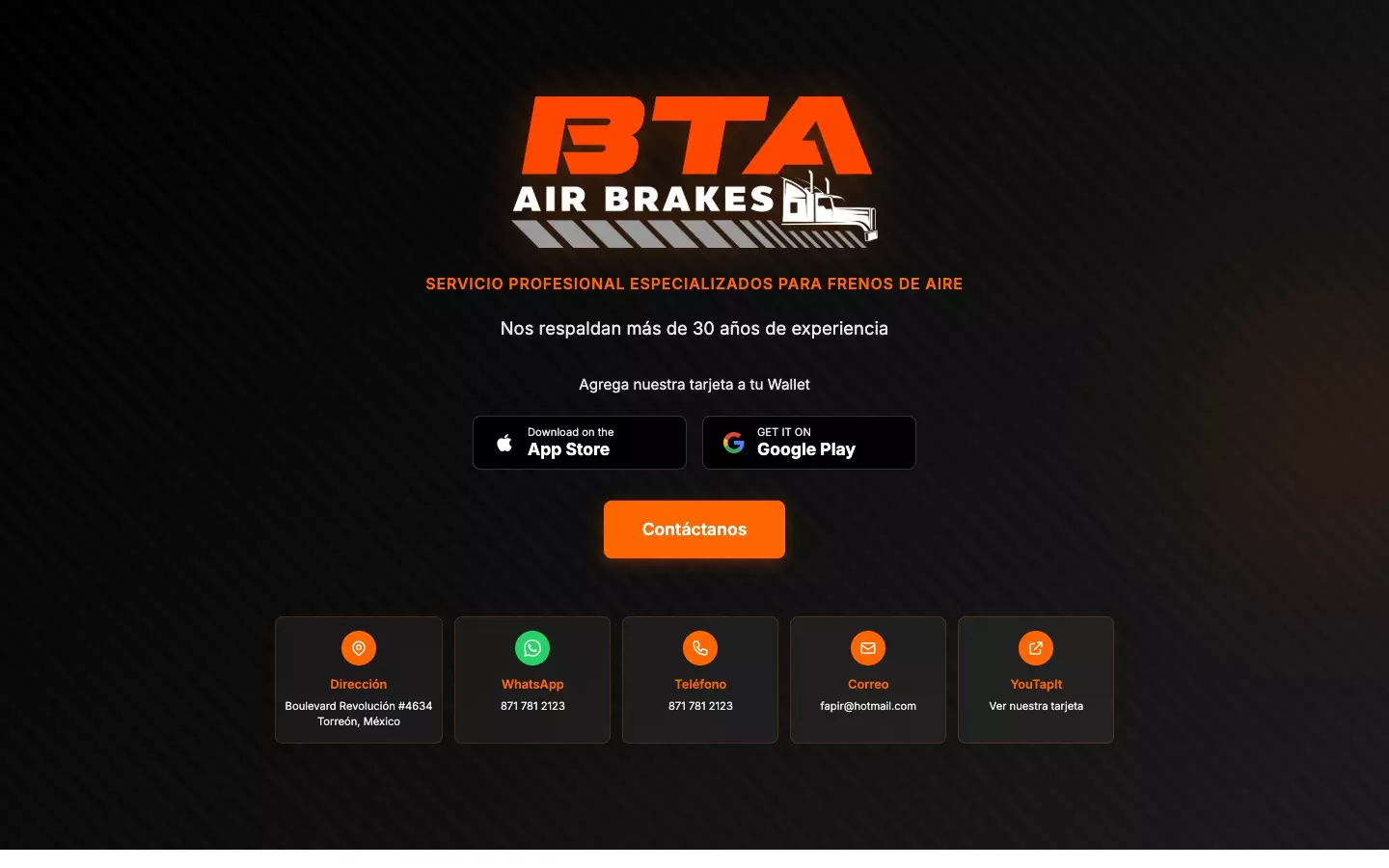 Vista previa de Beta Frenos de Aire