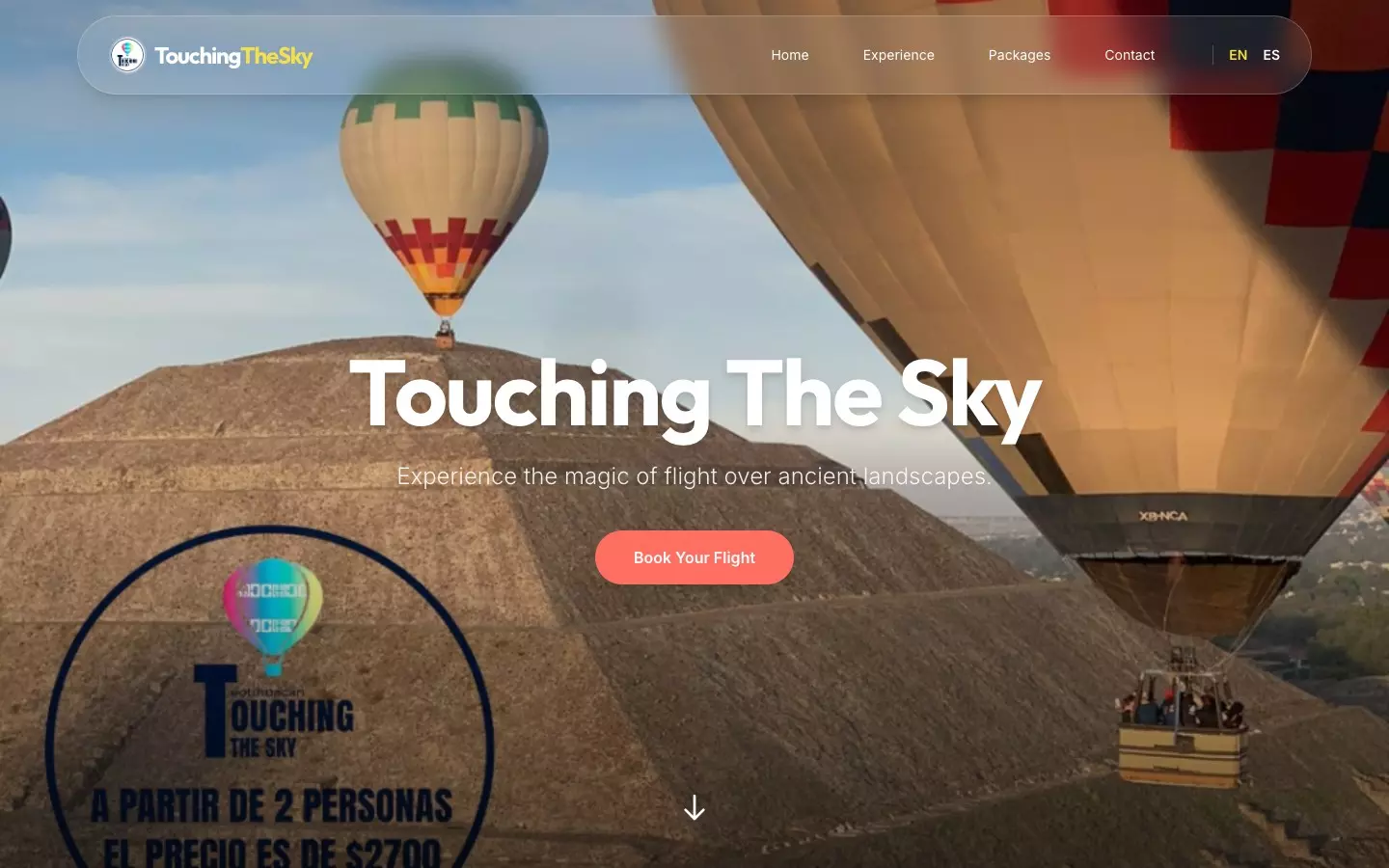 Vista previa de Touching Sky