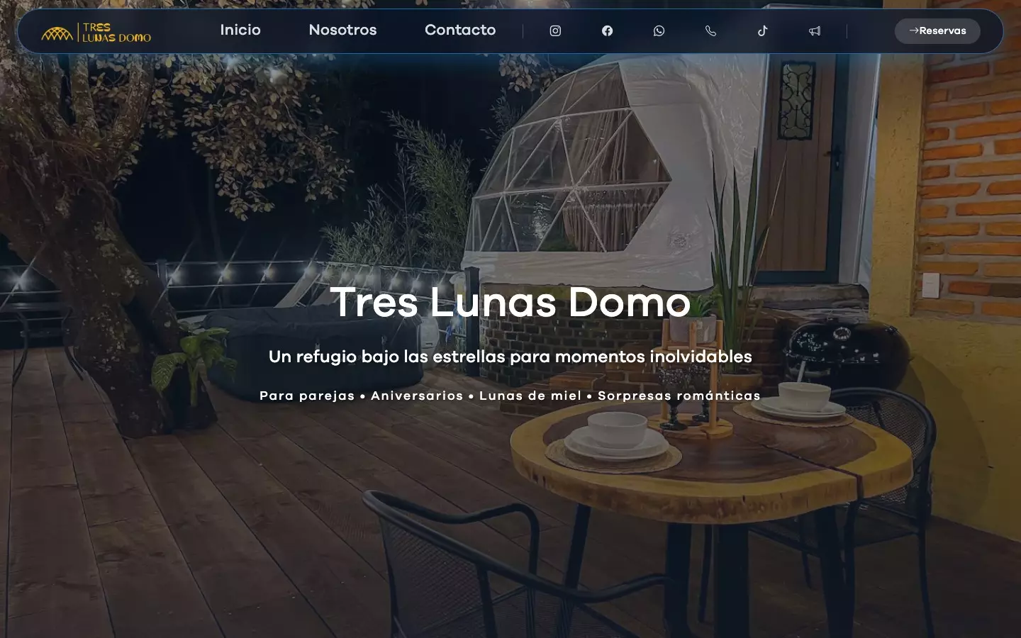 Vista previa de Tres Lunas Glamping